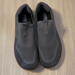 Men's Charcoal Slip-On Loafers